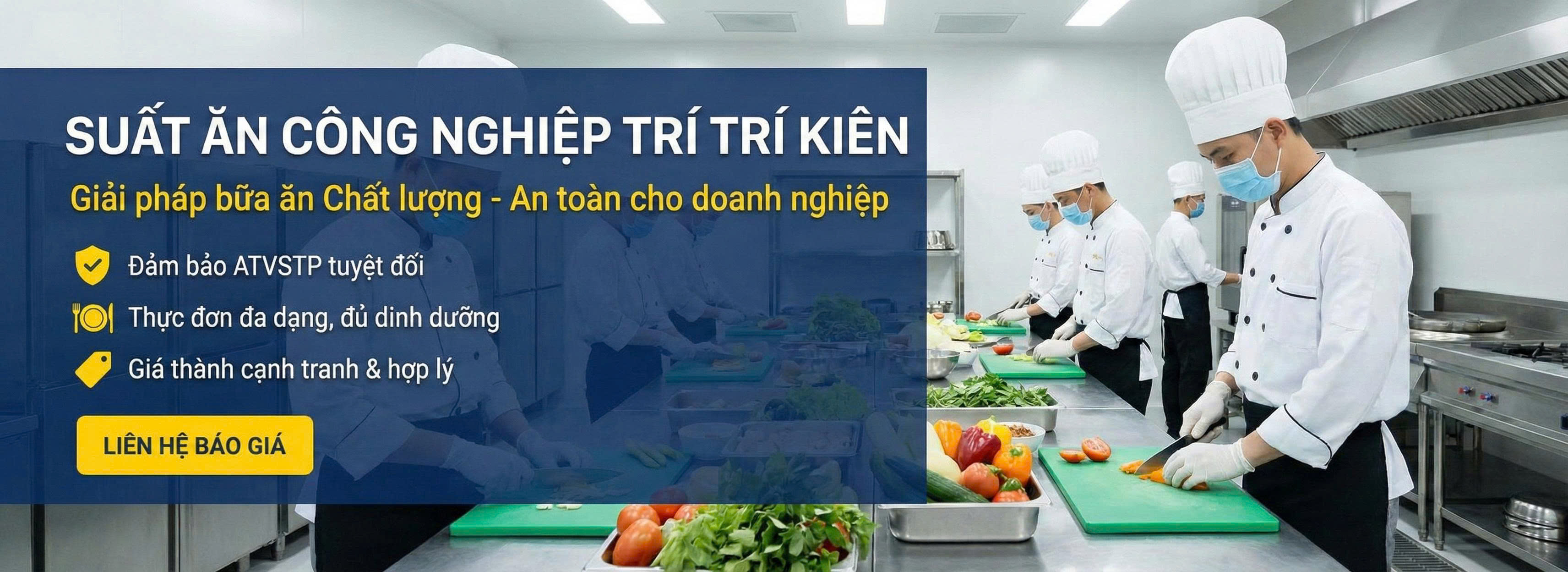 Suất ăn công nghiệp Trí Trí Kiên